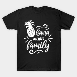 Ohana Pineapple Bond T-Shirt